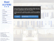 Tablet Screenshot of hotelalfierialassio.it